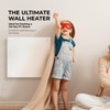 EconoHome Wall Mount Space Heater Panel - with Thermostat -