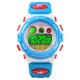 Birthday Presents Gifts Idea for 4-12 Year Old Boys, Kids Digital Sports Waterproof Watches with Alarm Stopwatch, Children Outdoor Analog Electronic Watches Gifts for Age 4-12 Year Old Boys Girls