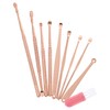 Baluue 10pcs Ear Cleaning Kit Multipurpose Ear Wax Removal Tools