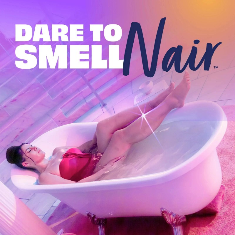 Nair Body Cream Hair Remover, Oat Milk & Vanilla, Body