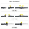 Manste Washer Drain Hose Extension,10FT, Washing Machine Drain Hose Extension，extra