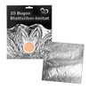 Ideen mit Herz Imitation Silver Leaf, 15 cm x 15