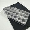 Polycarbonate 21 Cups Chocolate Bomb Mold Spiral Bullet Chocolate Bon