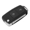 2 Button Remote Flip Folding Car Key Shell for VW
