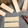 6 PCS Wood Wedge Door Wedge Stopper Wooden Shims Non