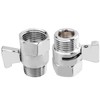 Bestgle 2 Pcs Shower Flow Control Valve Shower Head Shut-Off