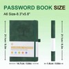 ZTOWOTO Lined a5 Notebook Hardcover, Thick Journal Notebook PU Leather,