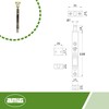 Amig - Set of 10 Overlap or Inlet Locks for