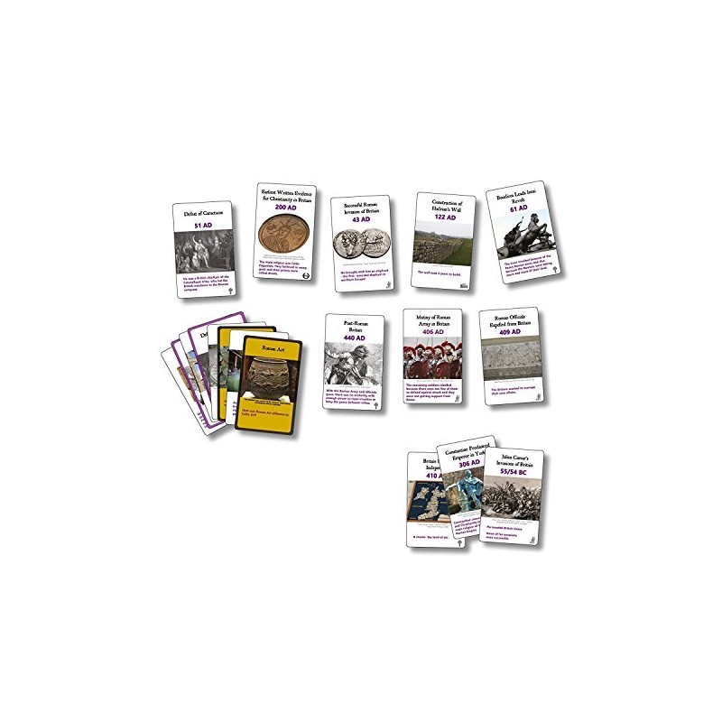 Wildgoose Education WG7732 Romans Interactive Timeline Classroom Game, A5