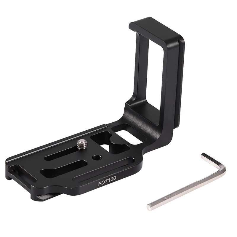 Quick Release Aluminium Alloy Vertical L Plate Bracket Hand Grip