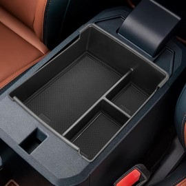 SPELAB Center Console Tray Compatible with Ford Maverick Lariat Pickup XL XLT 2022 2023 2024 2025, Pickup Truck Organizer Armrest Box Coin Container