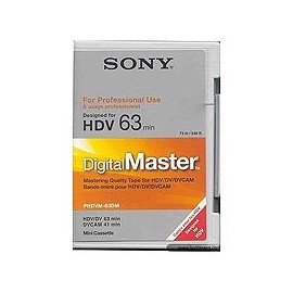 DigitalMaster Mini 63 Minutes HDV, 41 Minutes DVCAM