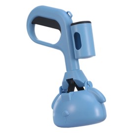 Pooper Scooper for Small Dog - Non-Breakable Dog Poop Scooper with Bag - Cat Litter Scoops for Indoor Outdoor Puppy Training Park Visits Horse Stalls Rabbit Cages