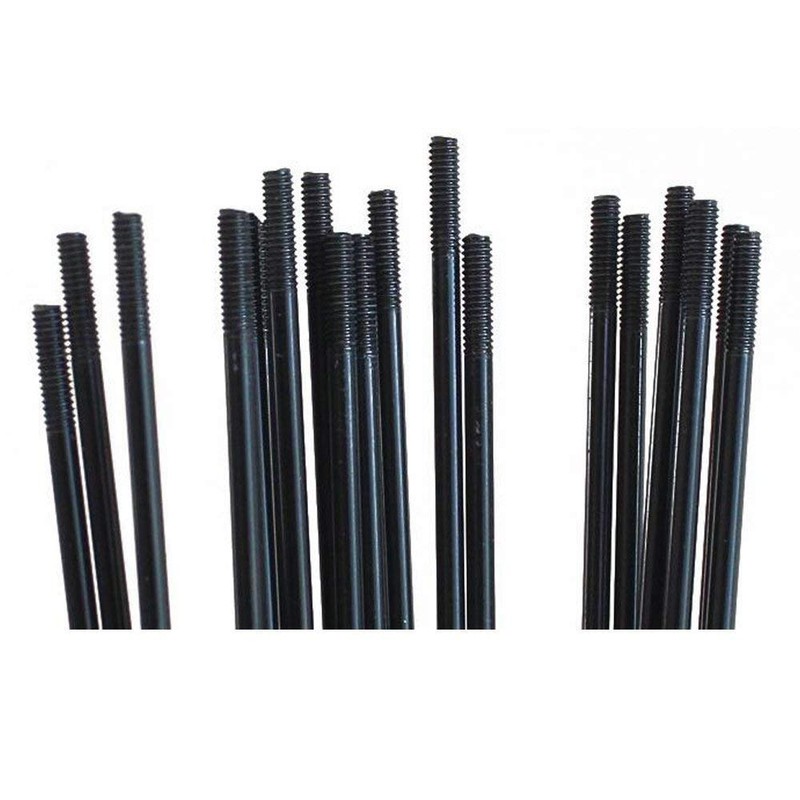 SENQI 36pcs 14G J Bend Bicycle Steel Spokes 240mm W/Nipples
