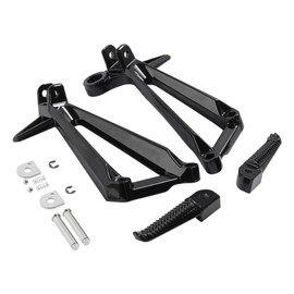 TCMT Passenger Foot Pegs Footrest Bracket Fit For YAMAHA YZF R3 2015-2025 MT03 20-24