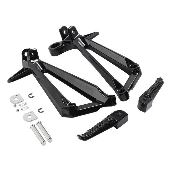 TCMT Passenger Foot Pegs Footrest Bracket Fit For YAMAHA YZF