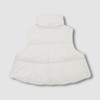 JAJU [JAJU/자주] 여 루즈핏 숏 푸퍼 베스트_아이보리 [JAJU] Women's Loose