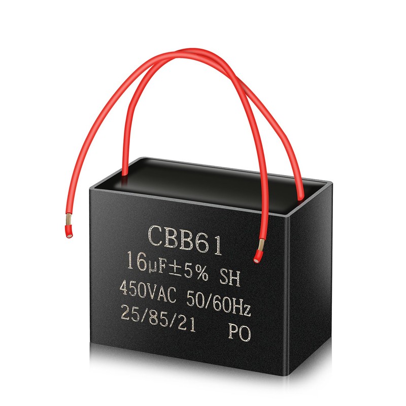 CBB61 ANGEEK 450V AC 16UF 50/60HZ Starter Capacitor, AC Motor