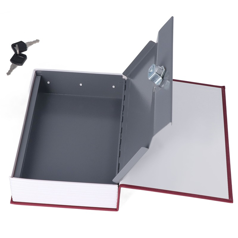 Diversion Book Safe Imitation Books Realistic Stainless Steel Liner Portable