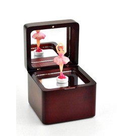 Sinzyo Music Box, Ballerina Rotating Musical Box, For Children Learning Ballet and Elderly People Who Nostalgia Retro Ballerina Musical Box, Anniversary, Birthday Gift, Celebration, Girl! Can also be
