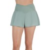 90 Degree By Reflex Crossover Waist Flowy Short with Built