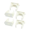 uxcell PVC Water Pipe Clamps Clips, 3/4" (25mm) TV Trays