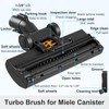 Kodahome Turbo Brush Vacuum Attachment, Compatible with Miele Canister Vacuums,