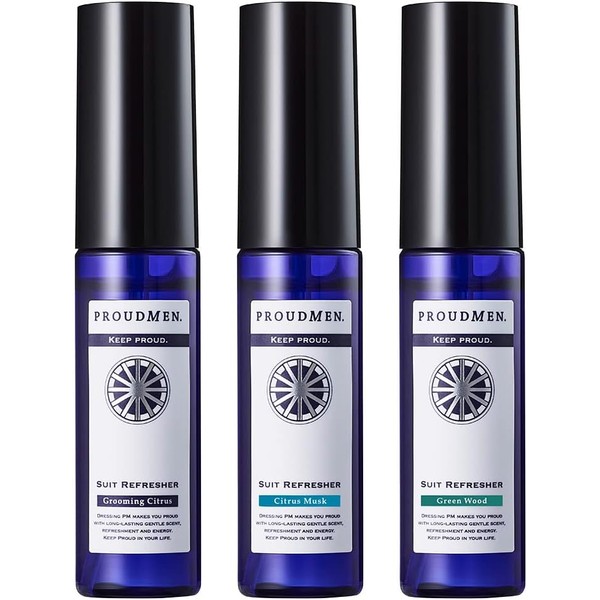 Proud Men Suit Refresher Mini Portable 15ml 3-Pack (1 each
