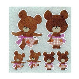 Misasa 117848 Bear's School, Mejirushi Patch, Jackie's Sister