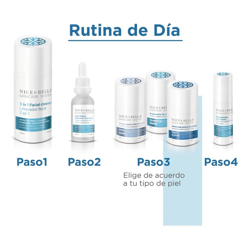 Gel Hidra-refrescante De Día Ácido Hialurónico Piel Grasa Grasa Día