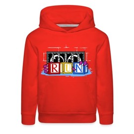 Rainbow Friends - RUN Hoodie (Kids, Red, 16-20)