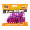 FLE-FLY Go Go Minnows Soft Plastic Baits with Vibrating Curl