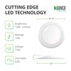 Sunco Lighting 24 Pack 5/6” LED Disk Lights Flush Mount