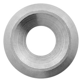 Rosettes Twisted Made of Solid Material | Stainless Steel A2 / V2A | for Countersunk Screws | with ETA Approval | Washers Decorative Washers | Countersunk Washers (M6, Pack of 100)