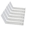 Shelf Brackets 6 Pack Heavy Duty Floating 10.0" L x