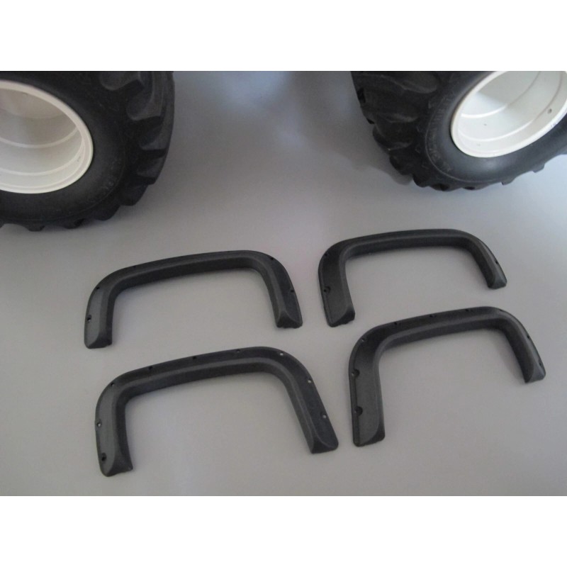 Tamiya Black Rubber Fender Flare 4pcs Tamiya 1/10 Super Clod