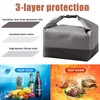 EDLMKM Insulated Lunch Bag for Adults, Office Gym Commute Lunch