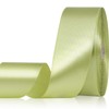 Sagaat Sagaat Light Green Ribbon 1-1/2 Inch 50 Yards, Solid