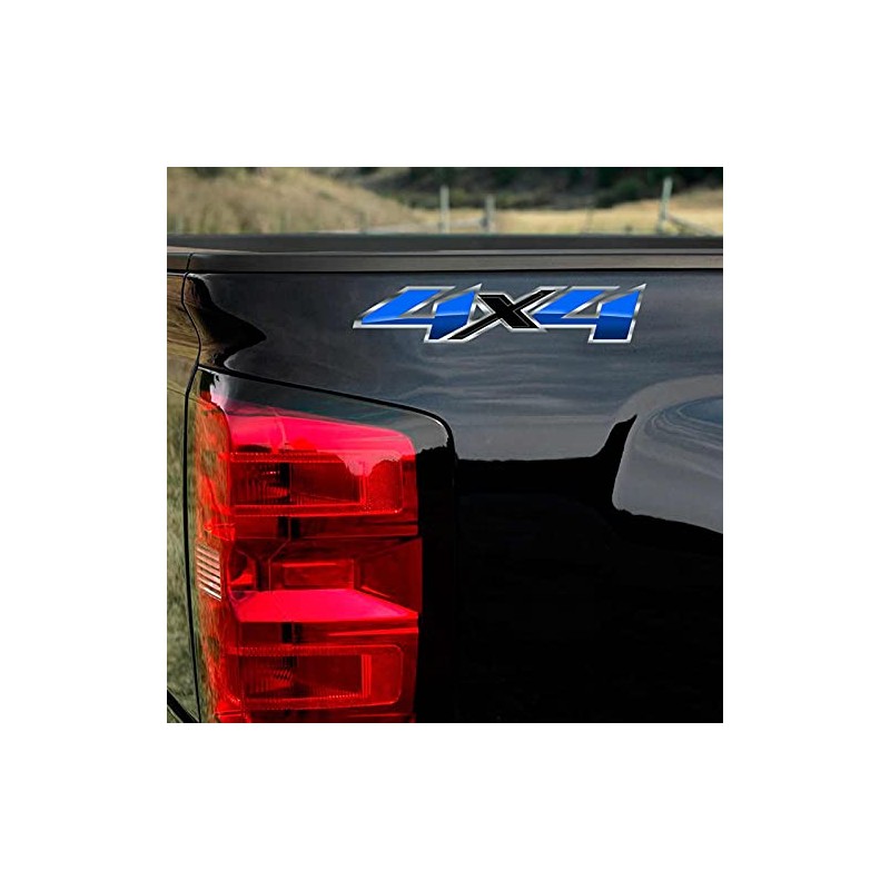 Silverado 4x4 Blue Ice Truck Sticker Sierra Colorado Decal