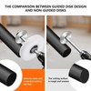 Inside Pipe Cutter for PVC Pipe with Adjustable Depth Gauge