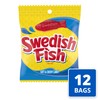 Swedish Fish Flavor Candy, Pack of 12