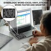 Synerlogic Word/Excel Windows Shortcut Sticker | Reference Guide Keyboard Shortcut