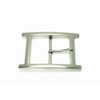 Bell Label Italian Buttero Silver H-Buckle Belt, Made in Japan,
