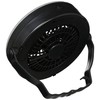 HAC 2094 3-Way Light & Fan, Black, W 7.9 x
