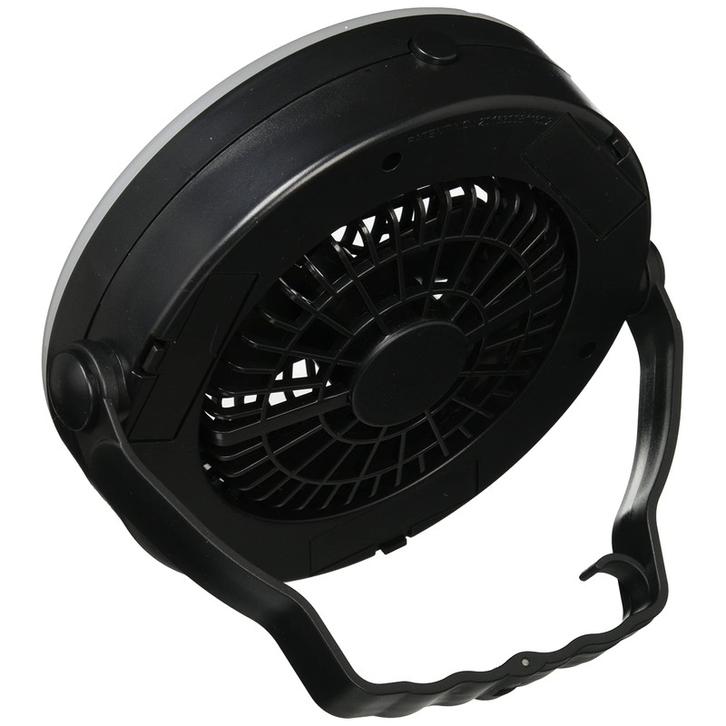 HAC 2094 3-Way Light & Fan, Black, W 7.9 x