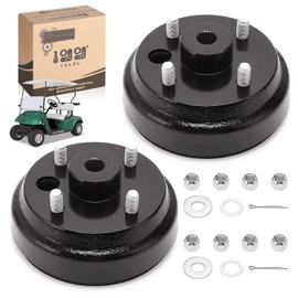 10L0L Golf Cart Brake Drum/Hub Assembly (Electric) for EZGO TXT Replaces OEM# 19186G1P