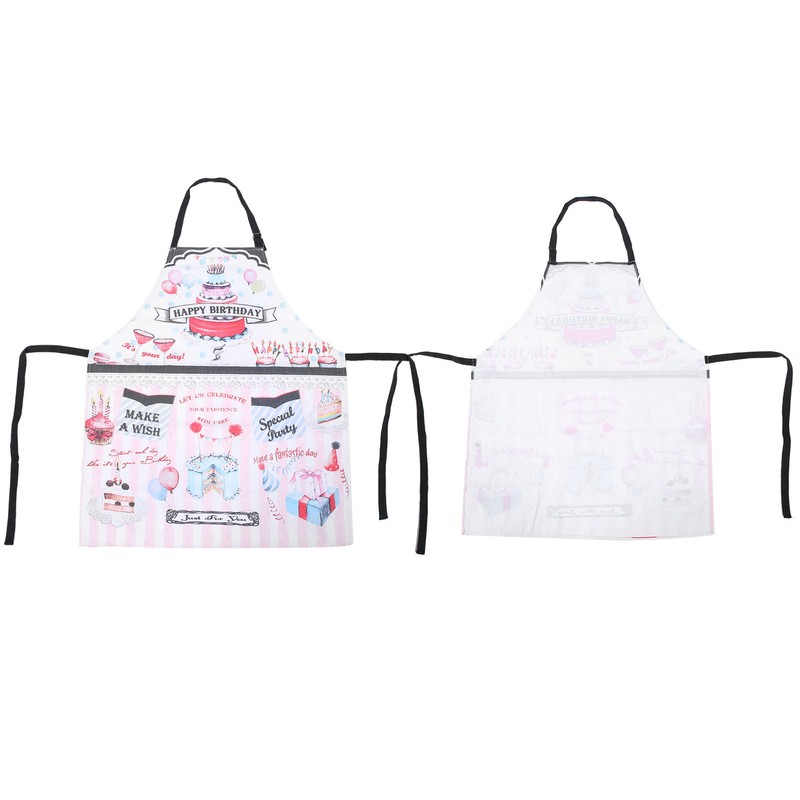 Cooking Apron Household Fashionable Antifouling Sleeveless Cloth Kitchen Accessories9
