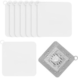 WAYAMY Tapón de Silicona para Desagüe de Suelo, 8 Piezas Tapones de Drenaje de Gel de Sílice, Cubiertas de Drenenaje de Suelo de Silicona, Desodorización de Alcantarillado, para El Baño, Cocina