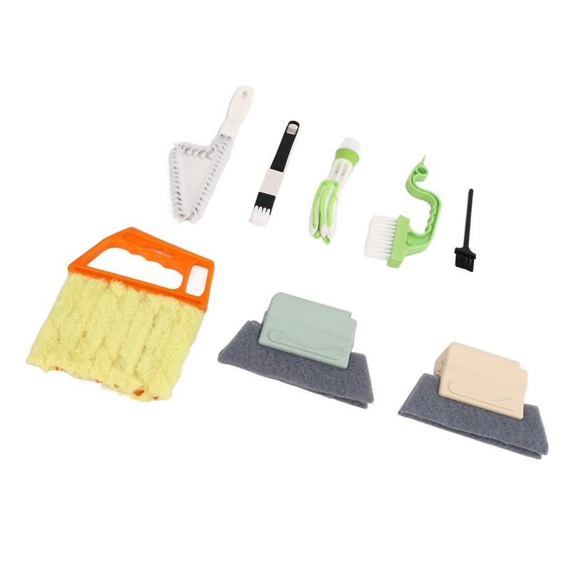 8 Pieces Car Cleaning Brush Set Handheld Dust Remove Brushes