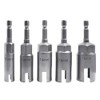 Teocpai 5PCS Deep Power Wing Nut Driver Set 10/12/14/16/18mm, 1/4''